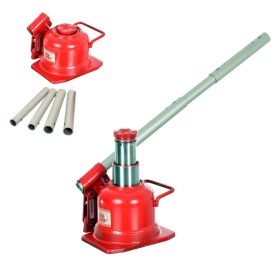   BIG RED TH810002 cric hidraulic profesional tip stâlp, profil foarte redus, cu două pistoane hidraulice, capacitate de ridicare 10 tone, interval de ridicare 125–225 mm, bază stabilă 165 × 161 mm din oțel robust