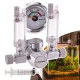 Reductor CO2 profesional TC Technic cu 2 Ieșiri, Manometru și Contor Bule