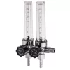 Rotametru Dublu Ar/CO₂ M14x1.5, Ieșire 7.5mm pentru Sudură & Acvariu