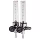 Rotametru Dublu Ar/CO₂ M14x1.5, Ieșire 7.5mm pentru Sudură & Acvariu