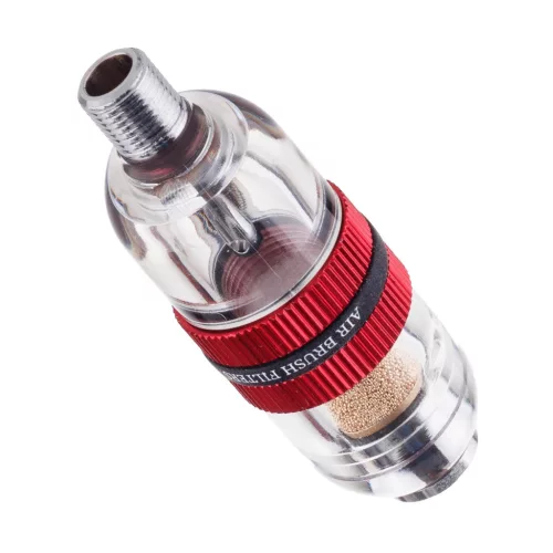 Separator de apă și filtru de aer pentru aerograf 1/8", 4 cartușe