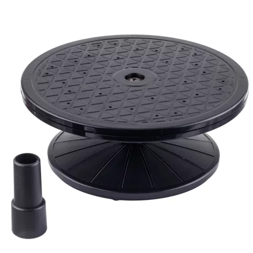 Suport Rotativ Vopsire Modelism, Platformă 20 cm, Reglabil Înălțime
