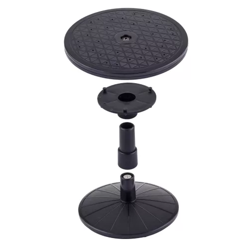 Suport Rotativ Vopsire Modelism, Platformă 20 cm, Reglabil Înălțime