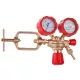 Reductor presiune acetilenă TC Technic profesional, alamă, dublu manometru