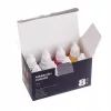 Set Vopsele Acrilice Aerograf 6 Culori cu Diluant și Curățitor