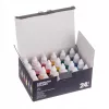 Set Vopsele Acrilice Aerograf, 24 Culori x 20ml, Uscare Rapidă