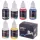 Set Vopsele Acrilice Airbrush 4 Culori + Diluant & Curățitor