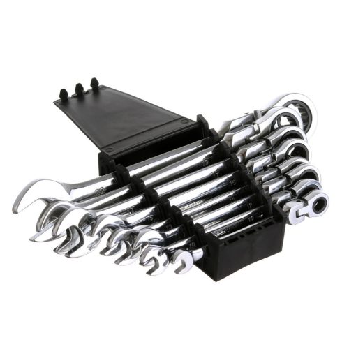 Set Chei Combinate Clichet Articulate 8-22 mm, CrV, 8 Piese