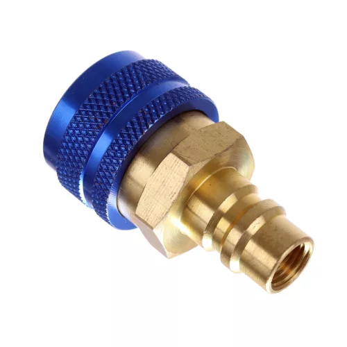 Adaptor Climatizare R1234YF LP, Alamă, Conectare Rapidă