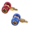 Set Cuplaje Rapide R134A pentru Aer Condiționat Auto HP+LP