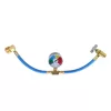 Furtun încărcare AC R134a cu manometru, port LP, 40 cm