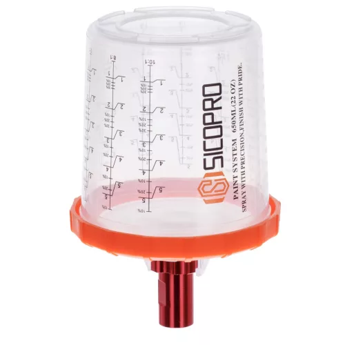 Sistem PPS Profesional Amestecare Vopsea 650ml, Filtru 190µm