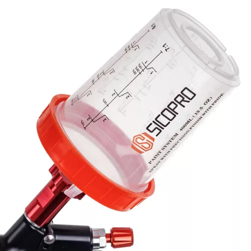 Sistem amestec vopsea PPS 400 ml cu adaptor M16x1,5 mm
