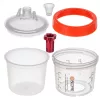 Sistem de amestecare vopsea PPS, 200ml, 10 bucăți + Adaptor M16x1.5