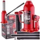 Cric hidraulic tip stâlp BIG RED, capacitate de ridicare 12 tone (12000 kg), înălțime maximă 457 mm, construcție din oțel, cu supapă de siguranță integrată