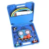Kit Testare și Încărcare Climă R134a cu Manometru Dublu