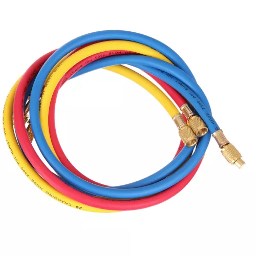 Kit Testare și Încărcare Climă R134a cu Manometru Dublu