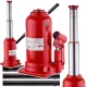 Cric hidraulic cu coloană BIG RED, mecanism hidraulic în 2 trepte, capacitate de ridicare 5 tone (5000 kg), înălțime maximă de ridicare 500 mm, construcție robustă din oțel, greutate proprie aprox. 7,8 kg