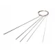 Set Profesional 5 Sârme Curățare Aerograf, Diametre Variate