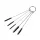 Set perii curățare aerograf, 5 buc, 0.7-1.5 mm