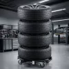 Platformă Transport și Depozitare Roți, 250 kg