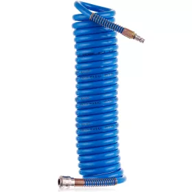 Furtun pneumatic spiralat poliuretan, 10mm x 15m