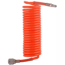   Furtun pneumatic spiralat pentru compresor 5m, 6.5x10mm, 10 bar