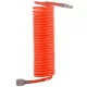 Furtun pneumatic spiralat 10m, 6.5x10mm, 10 bar