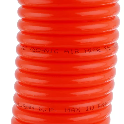 Furtun pneumatic spiralat 10m, 6.5x10mm, 10 bar