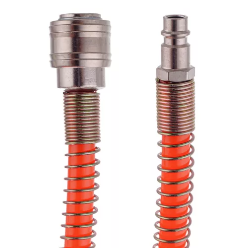 Furtun spiralat pneumatic 5m, 8x12mm, 10 bar