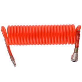 Furtun Aer Spiralat 10m, 8x12mm, 10 bar