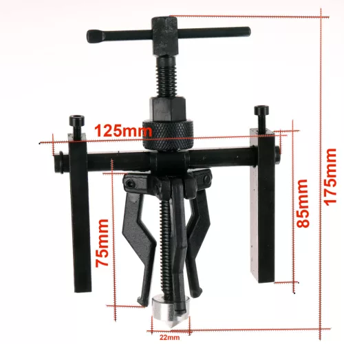Extractor rulmenți interiori cu 3 brațe 15-58mm