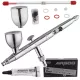 Set Aerograf Profesional AIRGOO PRIME cu Duze de 0.3mm și 0.5mm