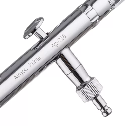 Set Aerograf Profesional AIRGOO PRIME cu Duze de 0.3mm și 0.5mm