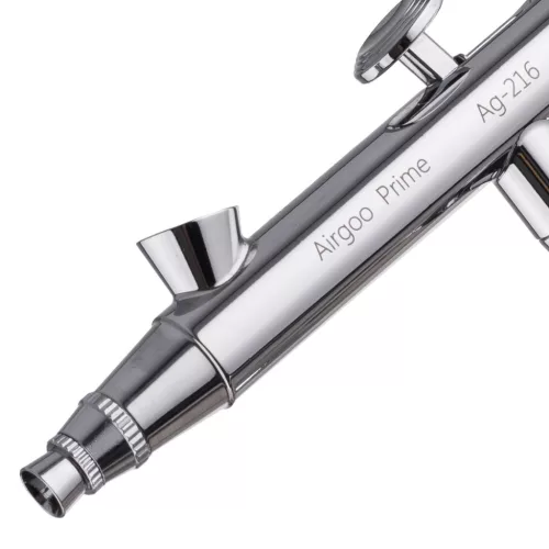 Set Aerograf Profesional AIRGOO PRIME cu Duze de 0.3mm și 0.5mm