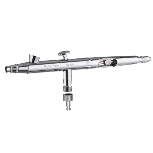 Set Aerograf Profesional AIRGOO PRIME cu Duze de 0.3mm și 0.5mm