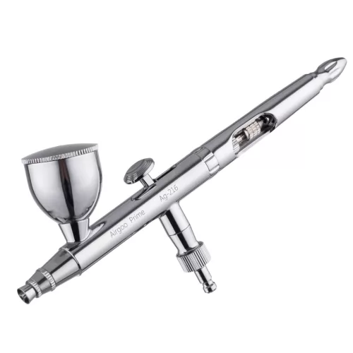 Set Aerograf Profesional AIRGOO PRIME cu Duze de 0.3mm și 0.5mm
