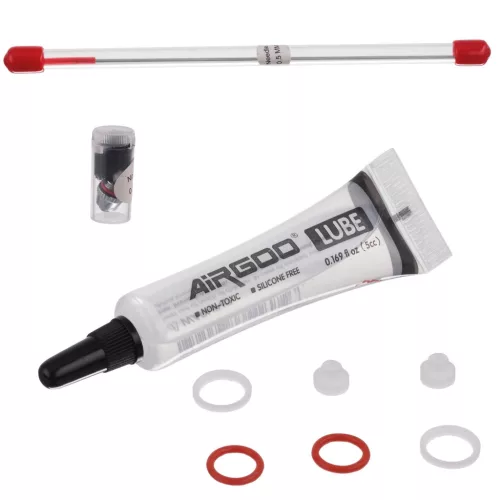 Set Aerograf Profesional AIRGOO PRIME cu Duze de 0.3mm și 0.5mm