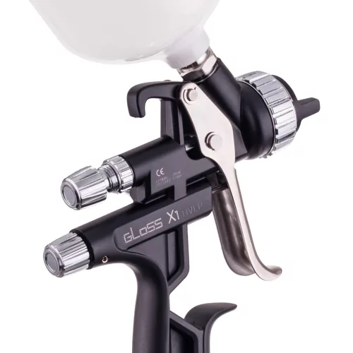 Pistol de Vopsit ITALCO GLOSS X1 HVLP, Duză 1.4mm, Rezervor 600ml