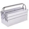 Cutie de Scule Metalică din Inox, 5 Compartimente, 42 cm