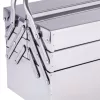 Cutie de Scule Metalică din Inox, 5 Compartimente, 42 cm