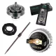 Set duză pulverizare vopsea ITALCO 1.3 mm HVLP pentru GLOSS X1 M1