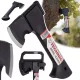 Kemping fejsze 410g kovácsolt szénacél fejjel 225mm