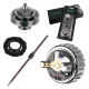 Set duză profesional Italco LVMP 1,3 mm pentru pistol vopsit GLOSS X1 M1