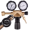 Reductor presiune azot TC Technic 60 bar cu 2 manometre