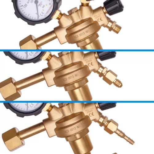 Reductor de azot TC Technic 2-50 bar cu furtun și adaptor SAE