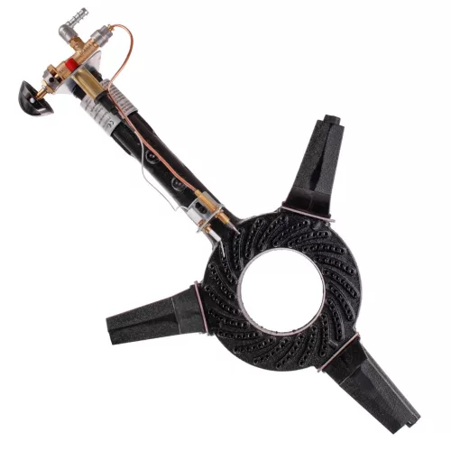 Arzător gaz din fontă PROJECT03 Powerfire 3 De Luxe 7.5kW cu termocuplu