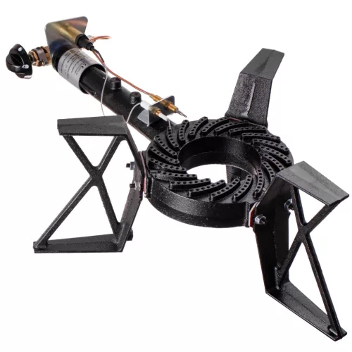 Arzător gaz din fontă PROJECT03 Powerfire 3 De Luxe 7.5kW cu termocuplu