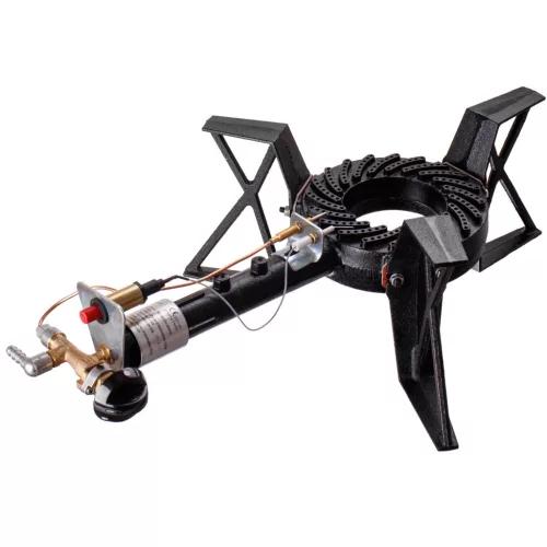 Arzător gaz din fontă PROJECT03 Powerfire 3 De Luxe 7.5kW cu termocuplu