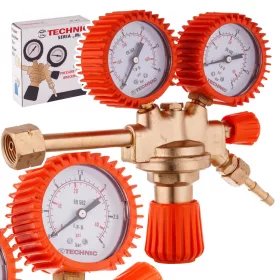   Reductor de presiune propan-butan ZR-39P, reglabil 0-3 bar, manometru dublu, debit 4 m³/h